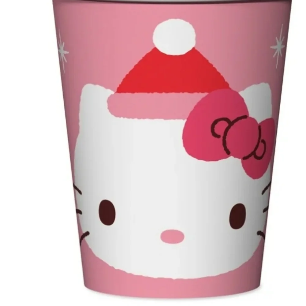 Bundle Of 3pks Hello Kitty Paper Party Favor Cups 9 fl. oz Each Pack Has 8